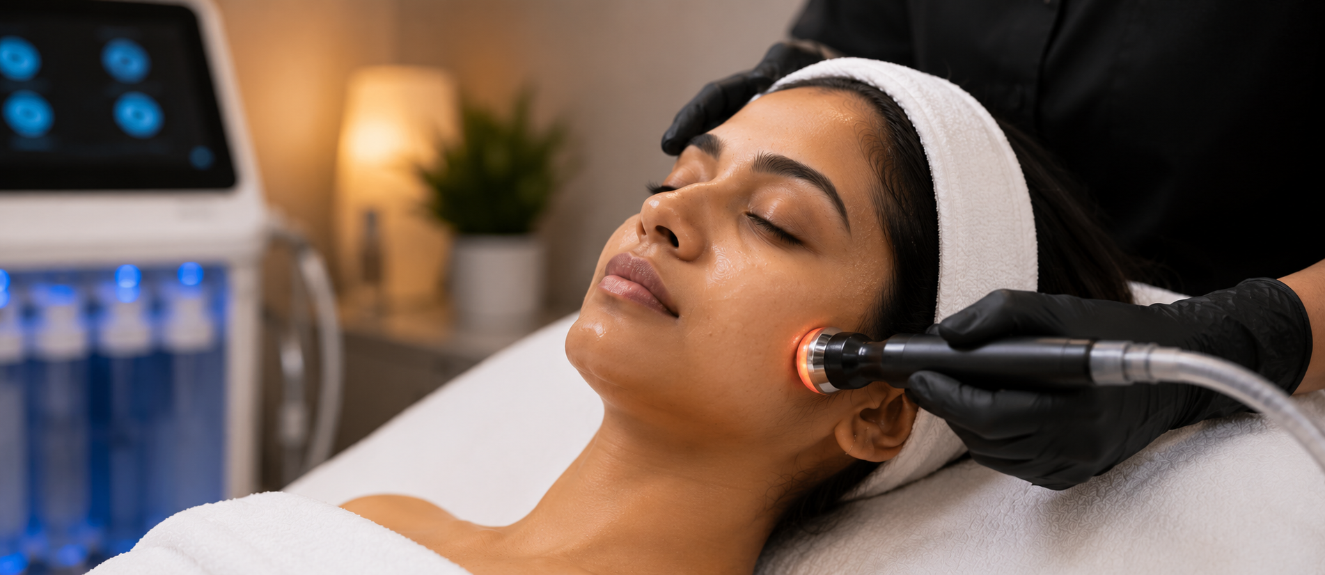Lift and firm facial treatment at K-Glow